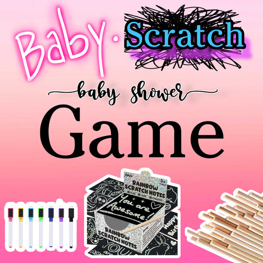 Baby Scratch ( Baby Shower Game)