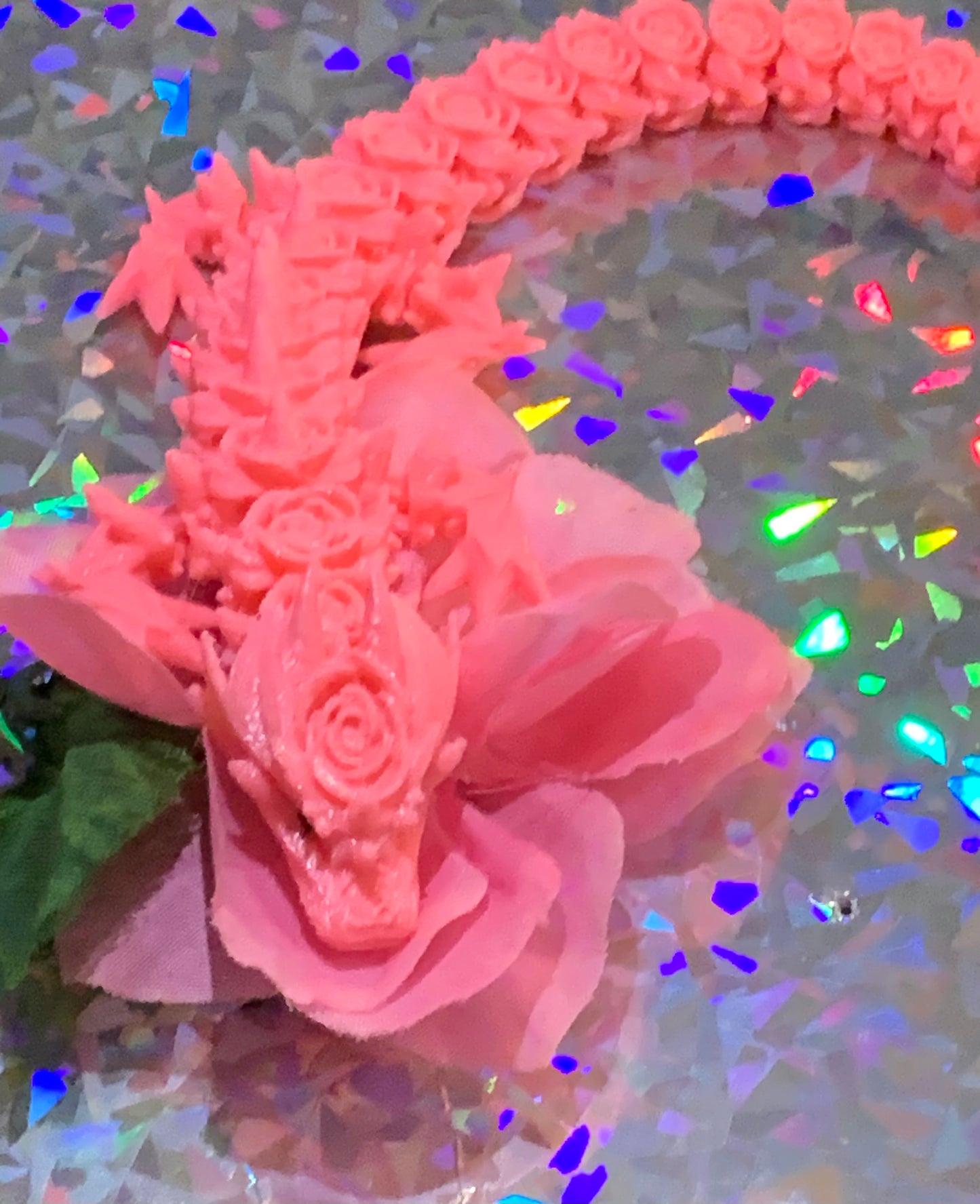 Specialty Magnet Dragon Rose