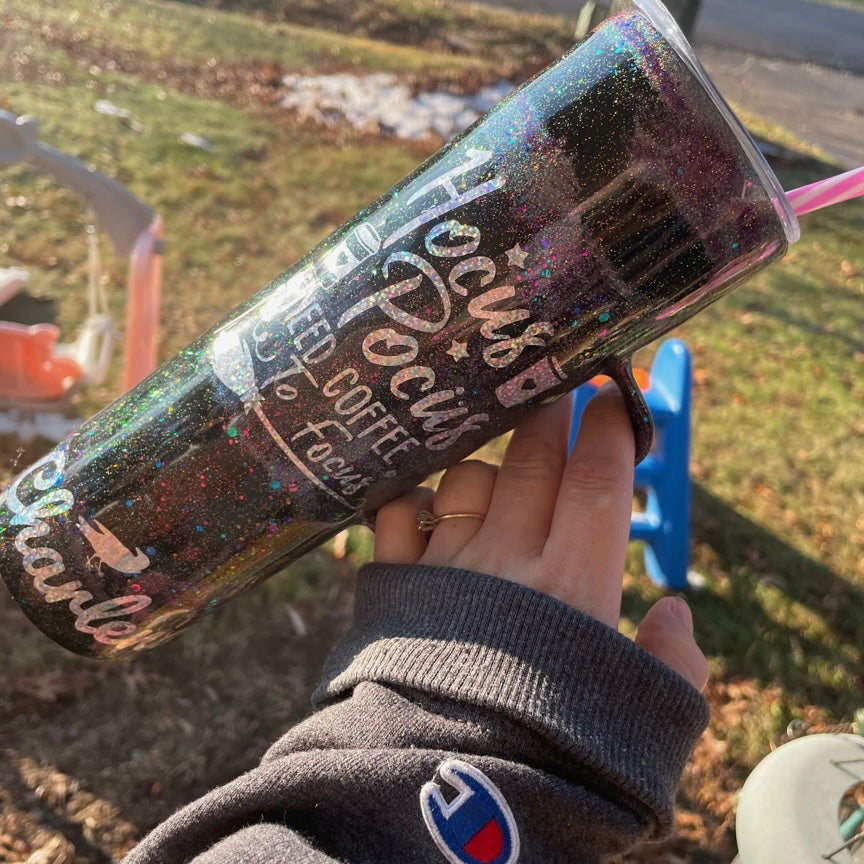 HOCUS POCUS LIGHTNING STRIKE TUMBLER STRAWBLER