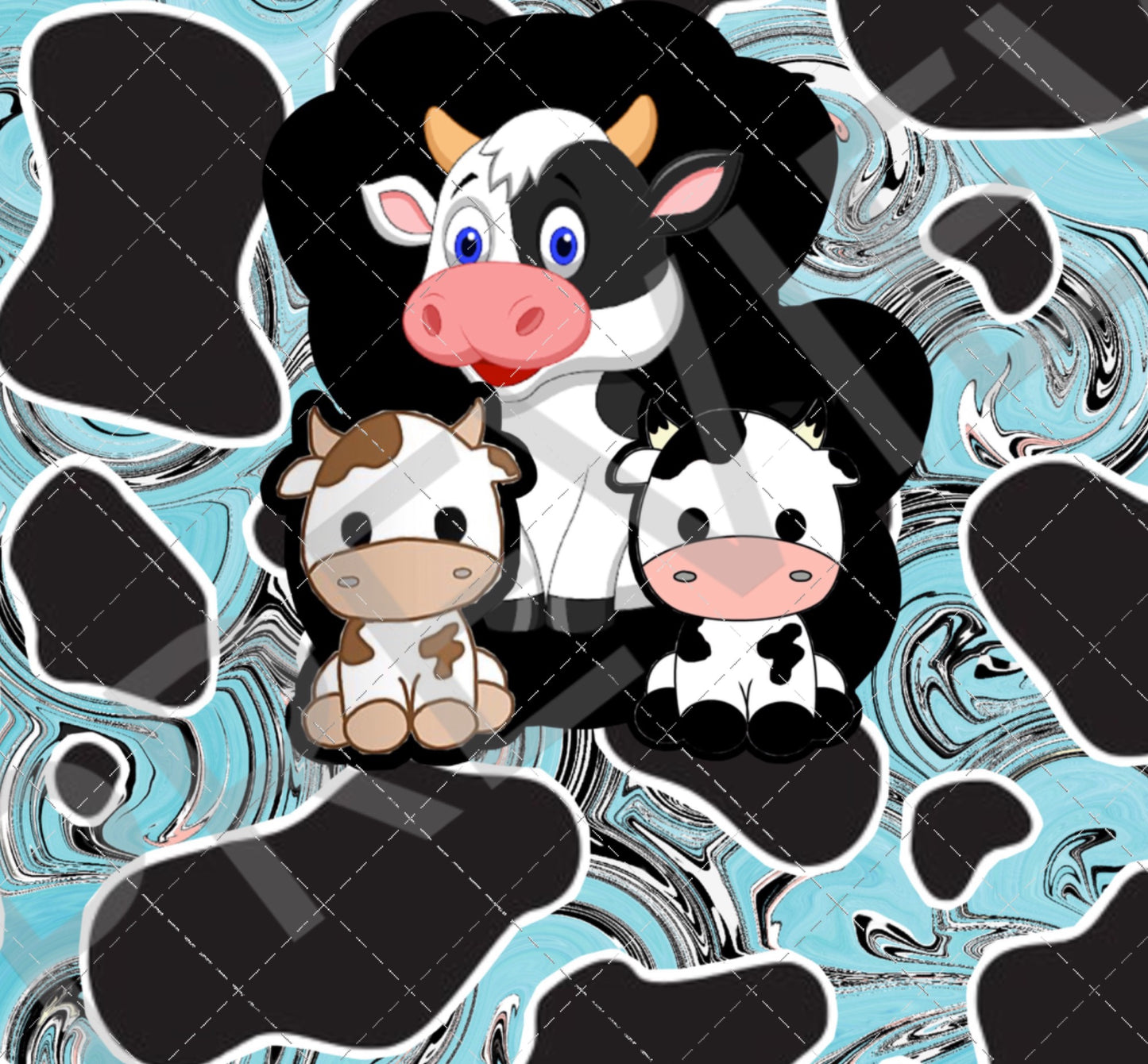 Moo-Tastic Tumbler Wrap Bundle for 20 Oz & 30 Oz Skinny’s