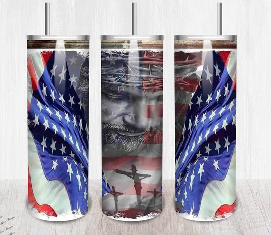 Jesus USA Tumbler