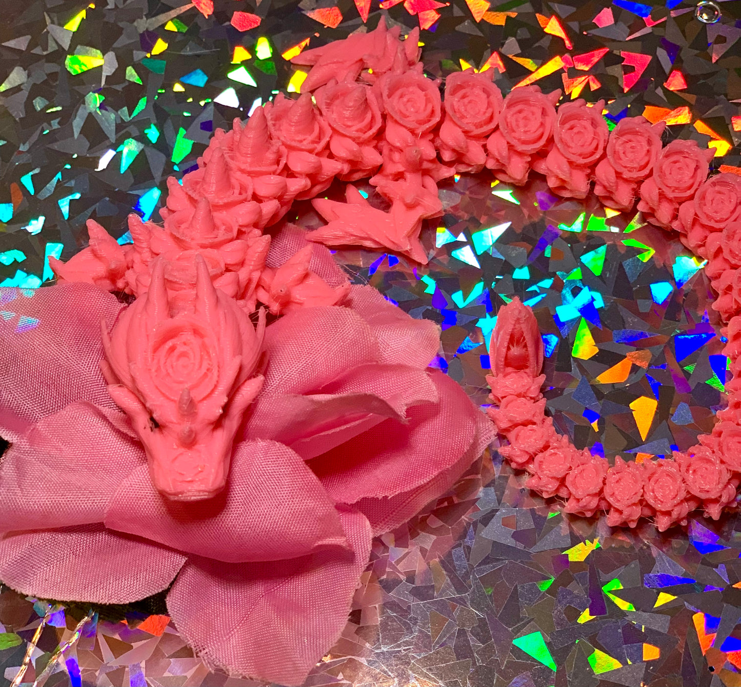 Specialty Magnet Dragon Rose