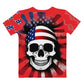 4th of July Skulls Women's T-shirt