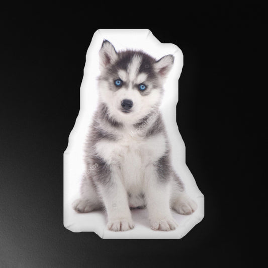 Baby Husky Custom-shaped pillow