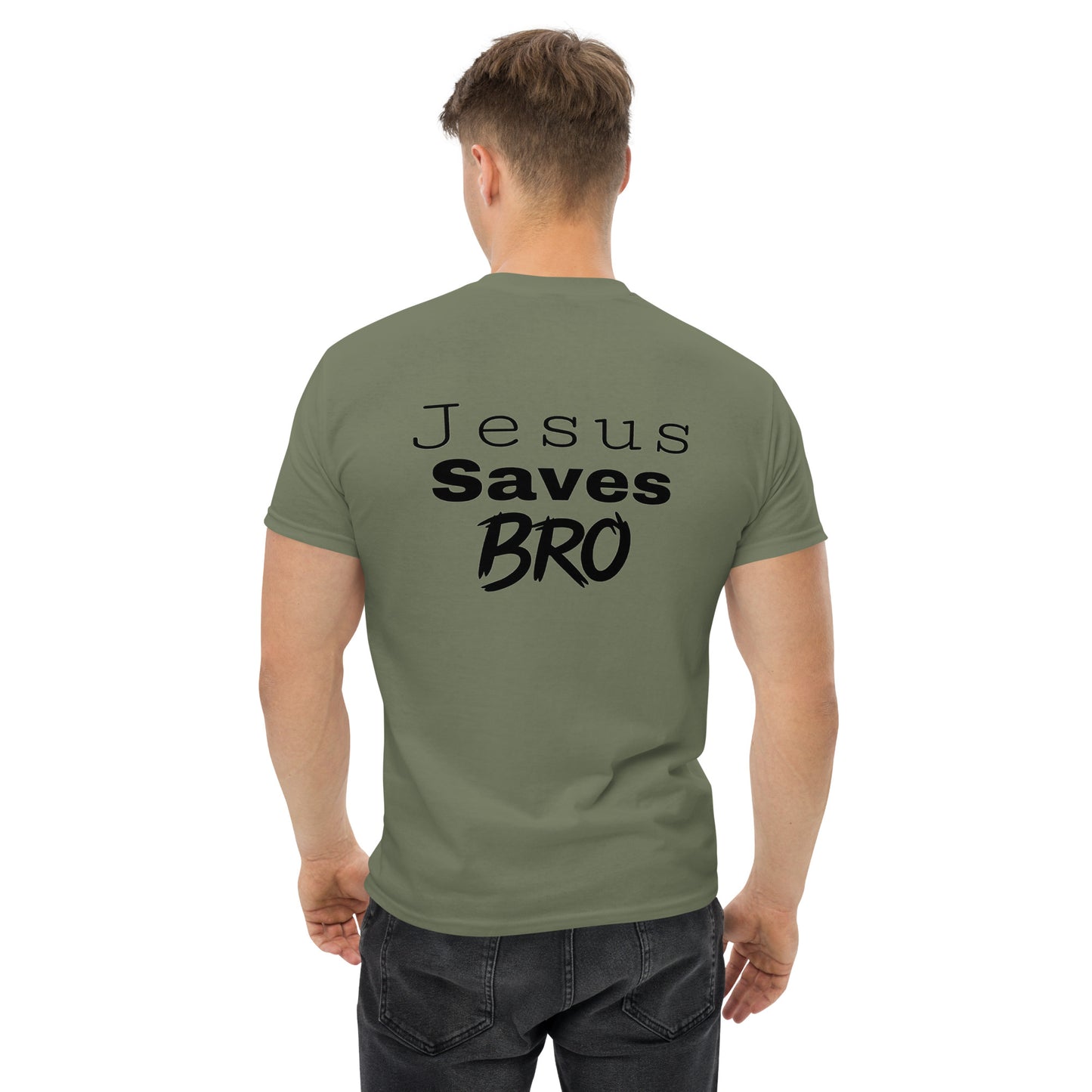 Jesus Saves Bro Men's classic tee