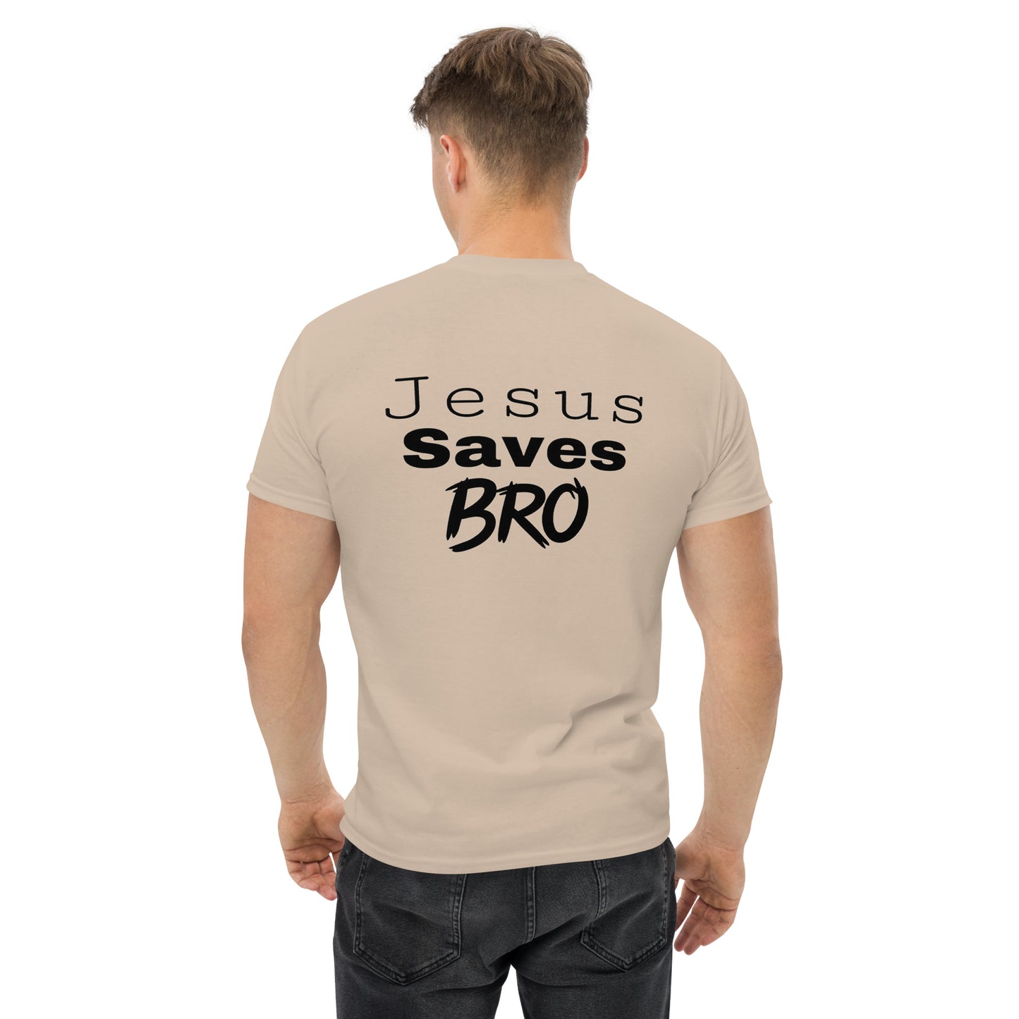 Jesus Saves Bro Men's classic tee