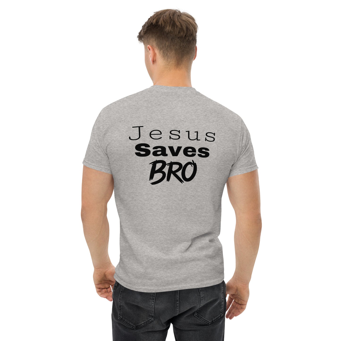 Jesus Saves Bro Men's classic tee