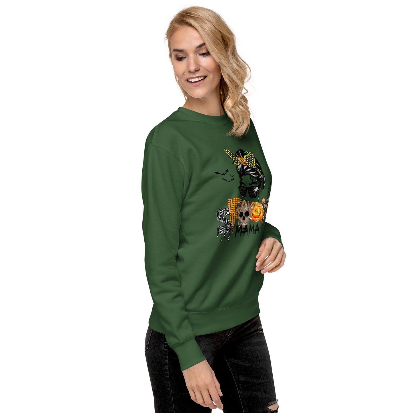 Spooky Mom Unisex Premium Sweatshirt