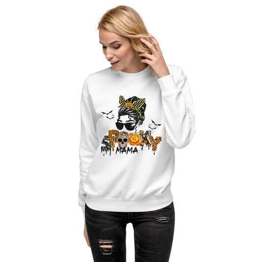 Spooky Mom Unisex Premium Sweatshirt