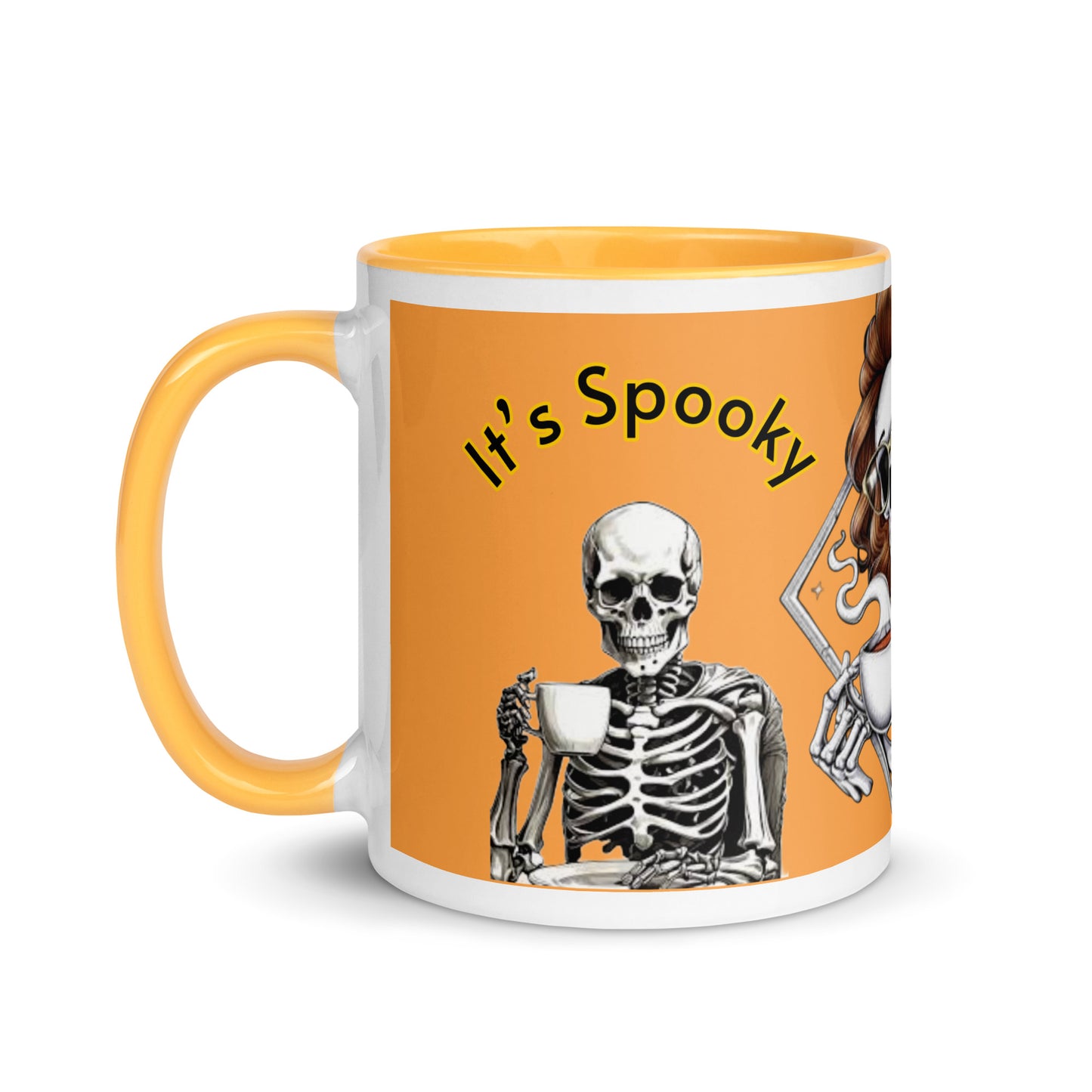 It’s Spooky Mug with Color Inside