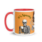 It’s Spooky Mug with Color Inside