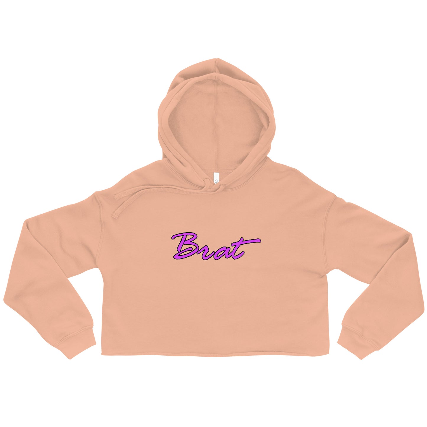 Brat Crop Hoodie